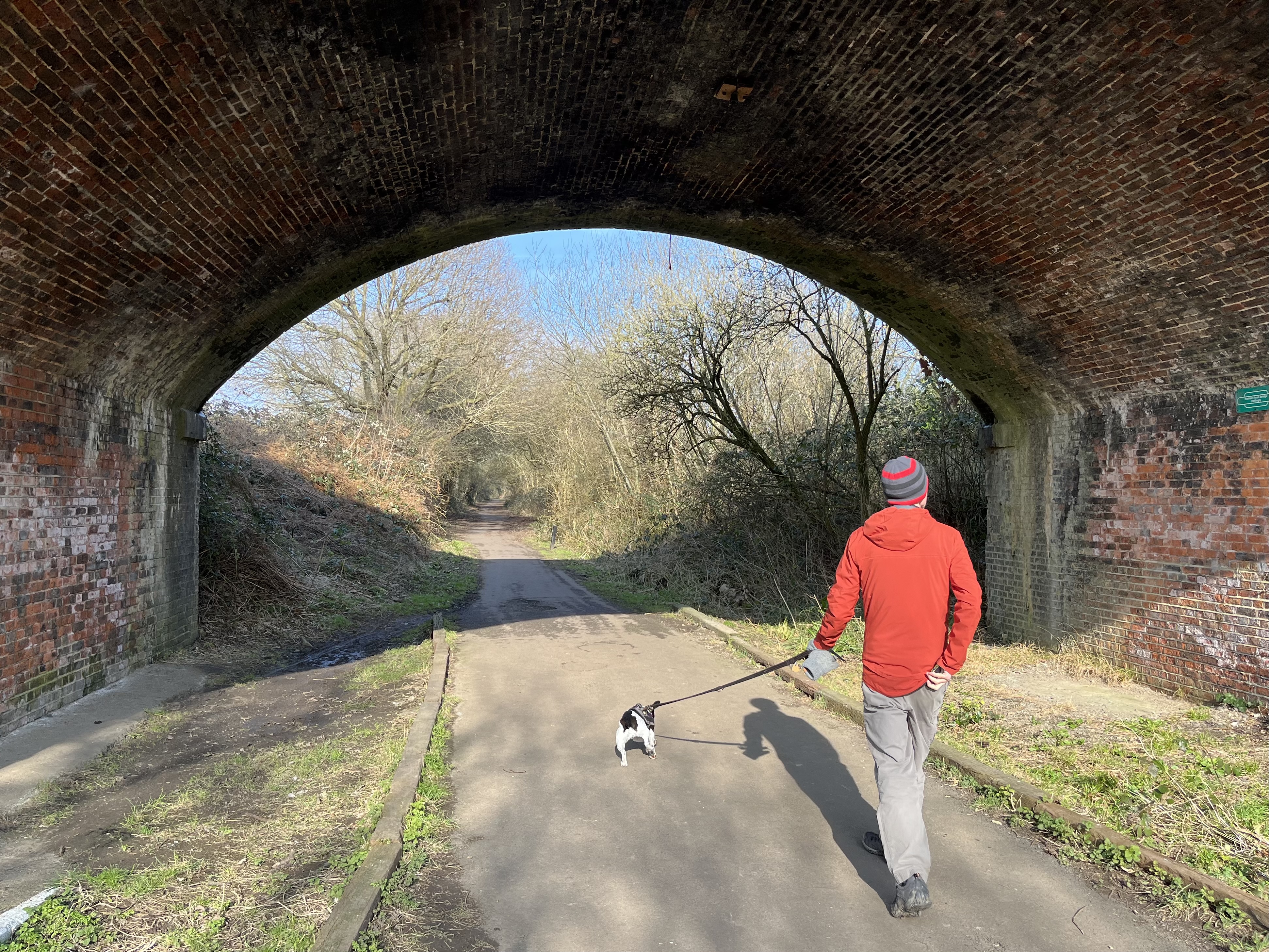 Walking along the Cuckoo Trail